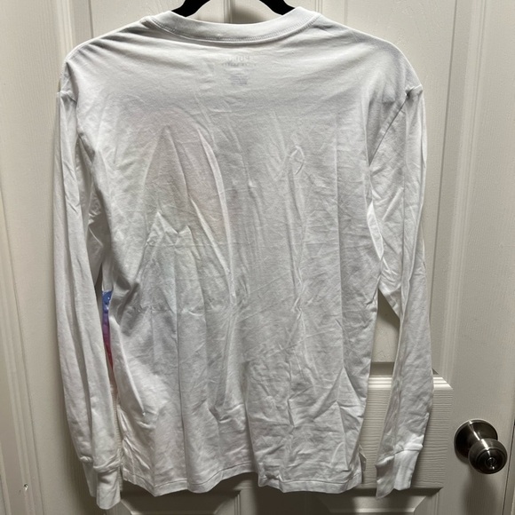 NEW Polo Ralph Lauren Ombré Big Pony Print Long Sleeve T-Shirt Women's Sz XS - Picture 2 of 7